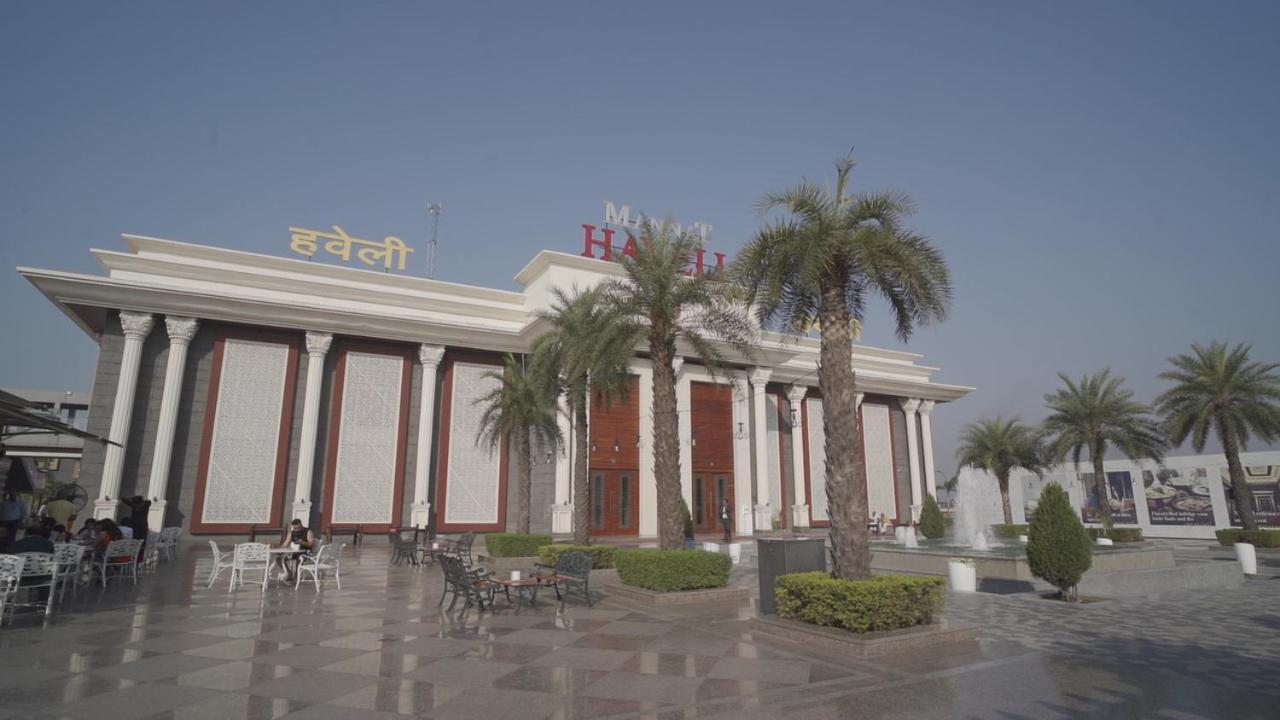 Mannat Haveli Hotell Kurukshetra Exteriör bild