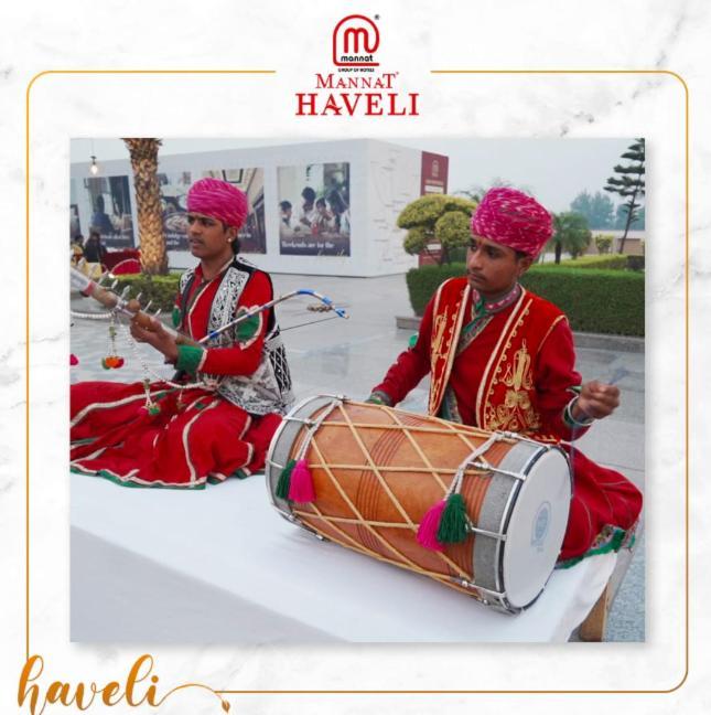 Mannat Haveli Hotell Kurukshetra Exteriör bild