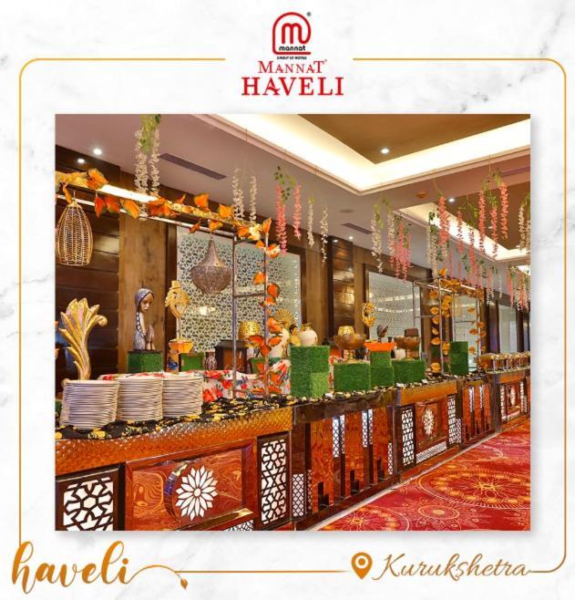 Mannat Haveli Hotell Kurukshetra Exteriör bild